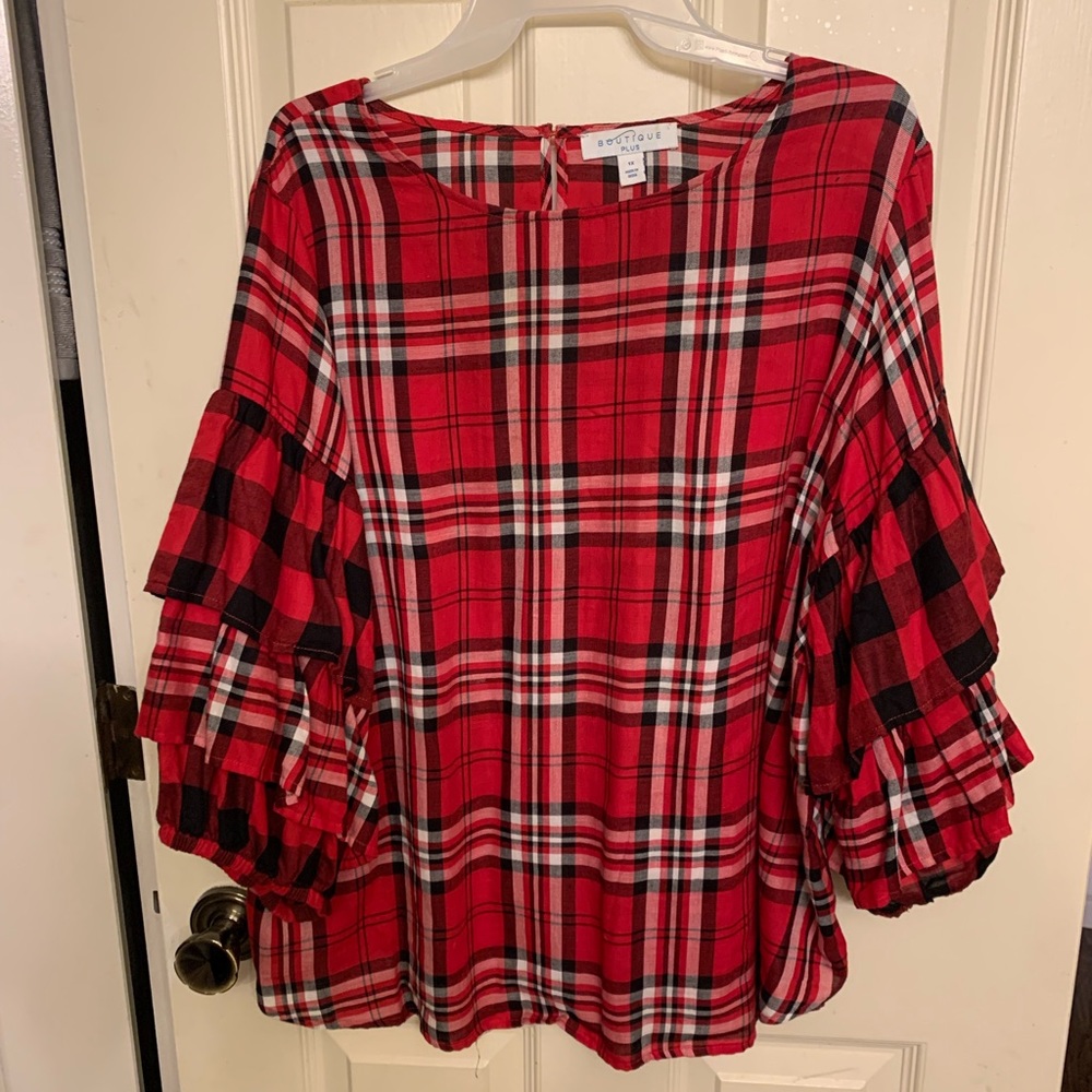 Dress shirt,size 1X wore for the holidays